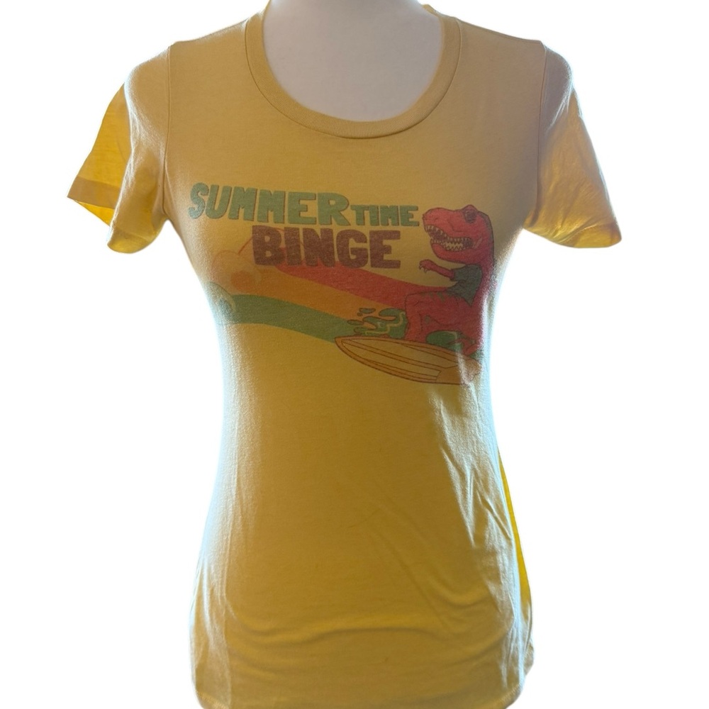 Next Level Apparel Yellow T-Shirt